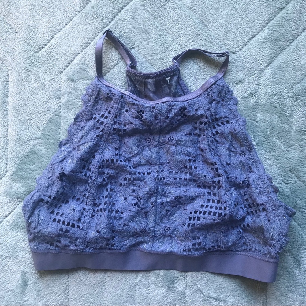 Aerie Floral Halter Bralette